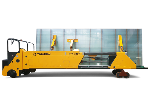 Extrajumbo glass handling transporter