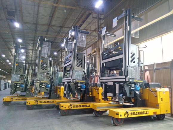 side loaders for long loads