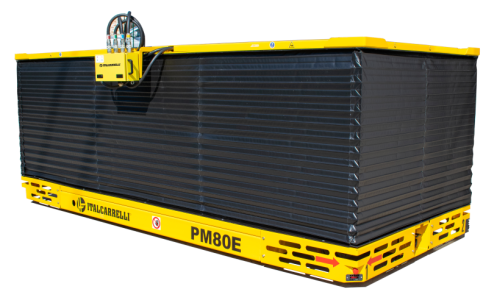 Pianale flottante - Movimentazione carichi pesanti fino a 500 t.