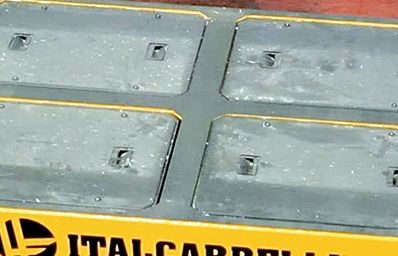 Batterie del pianale AGV per movimentazione automatica di pallet e carichi industriali