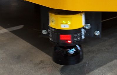 Sensore laser del pianale AGV industriale per trasporto automatico di materiali pesanti