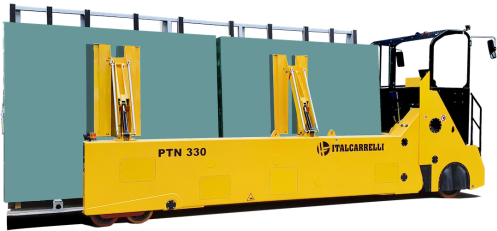 Trasportatori semoventi con operatore a bordo by ITALCARRELLI.